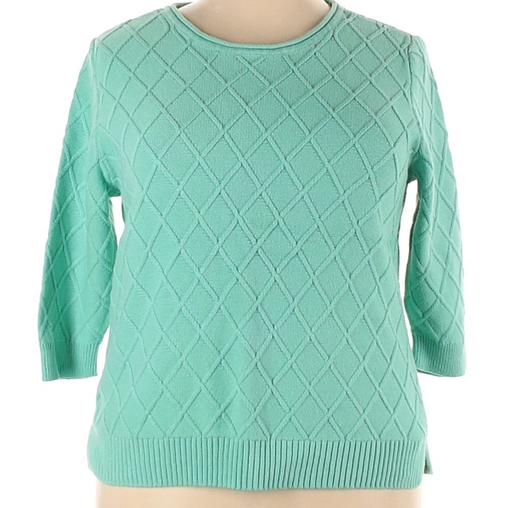Cotton Aqua Sweater